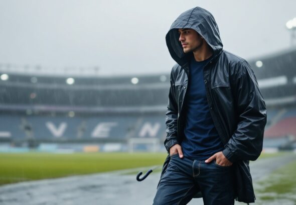 What do you wear to a football game in the rain