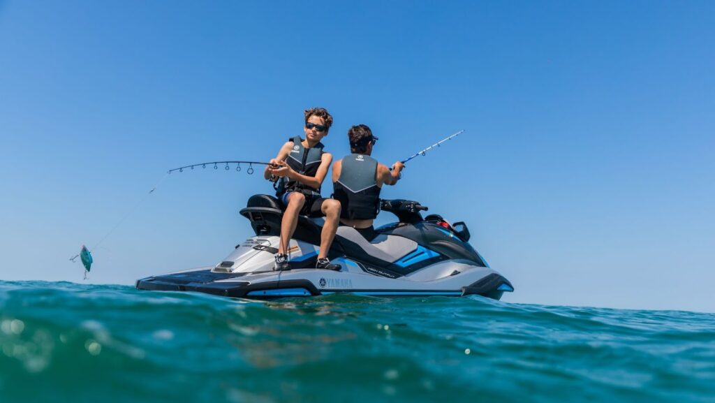 when reboarding a personal watercraft (pwc) after a fall, how should it be rolled?