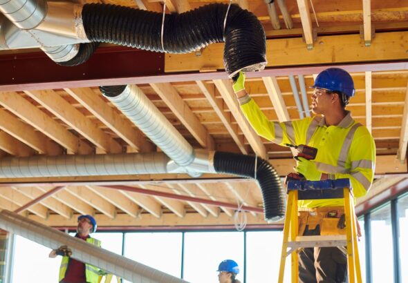 organizations that provide duct installation standards and guidelines include