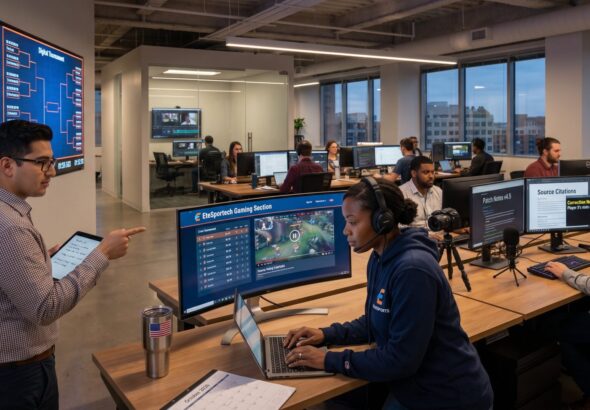 Who Publishes EteSportech Gaming News by ETrueSports?