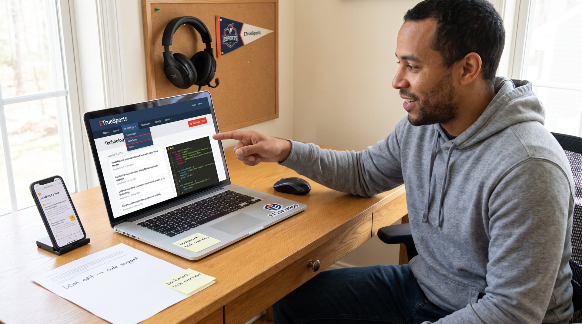 Where to Find JavaScript and Coding Articles on ETrueSports